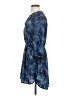 Parker 100% Polyester Blue Casual Dress Size S - photo 5