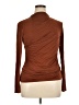 Enza Costa Brown Long Sleeve Top Size XL (4) - photo 1
