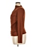 Enza Costa Brown Long Sleeve Top Size XL (4) - photo 5