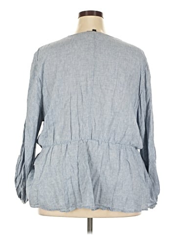 Lane Bryant 3/4 Sleeve Blouse (view 2)
