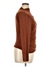 Enza Costa Brown Long Sleeve Top Size XL (4) - photo 4