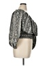 MICHAEL Michael Kors 100% Silk Silver 3/4 Sleeve Silk Top Size XL - photo 4