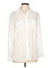 Ann Taylor Ivory Long Sleeve Button-Down Shirt Size 10 - photo 1