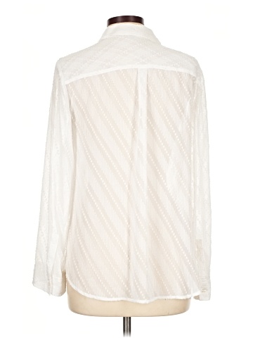 Ann Taylor Long Sleeve Button-Down Shirt (view 2)