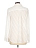 Ann Taylor Ivory Long Sleeve Button-Down Shirt Size 10 - photo 2