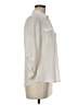 Ann Taylor LOFT 100% Polyester Ivory 3/4 Sleeve Blouse Size M (petite) - photo 4