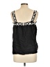 Mimi Chica 100% Cotton Black Tank Top Size L - photo 2
