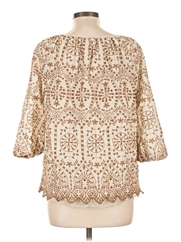 Lauren by Ralph Lauren 3/4 Sleeve Blouse (view 2)