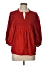 Universal Thread Red 3/4 Sleeve Blouse Size L - photo 1