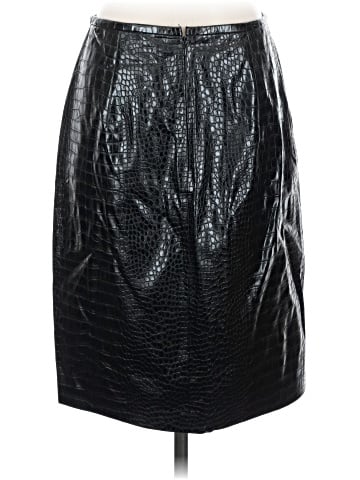J.Crew Faux Leather Skirt (view 2)