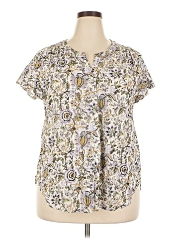 Jane and Delancey Short Sleeve Blouse (view 1)