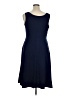 52Seven Solid Blue Casual Dress Size XL - photo 2