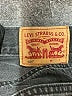 Levi's 100% Cotton Hearts Black Denim Shorts Size 31 waist - photo 3