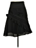 BCBGMAXAZRIA 100% Polyester Black Formal Skirt Size 0 - photo 2