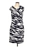 Vince Camuto Graphic White Cocktail Dress Size L - photo 1