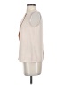 Zara Basic 100% Polyester Ivory Sleeveless Blouse Size S - photo 5