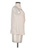 Zara Basic 100% Polyester Ivory Sleeveless Blouse Size S - photo 4