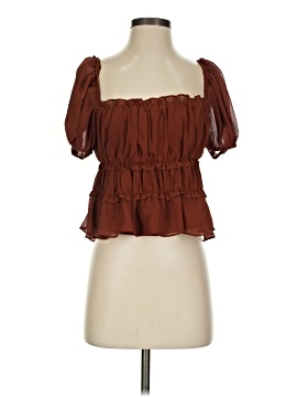 Astr The Label Short Sleeve Blouse