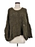 Pol 100% Polyester Green Pullover Sweater Size M - photo 1