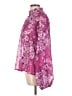 Umgee Pink Long Sleeve Blouse Size L - photo 5