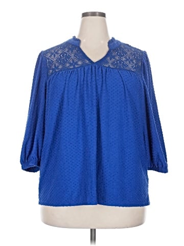 Zac & Rachel 3/4 Sleeve Blouse (view 1)