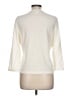 Garnet Hill 100% Wool Ivory Wool Cardigan Size L - photo 2