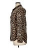 Equipment 100% Silk Animal Print Brown Long Sleeve Silk Top Size XL - photo 5