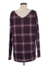 Agnes & Dora Burgundy Long Sleeve Top Size M - photo 2