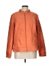 Liz Claiborne Solid Orange Jacket Size L - photo 1