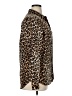 Equipment 100% Silk Animal Print Brown Long Sleeve Silk Top Size XL - photo 4