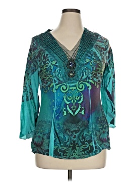 New Directions 3/4 Sleeve Blouse