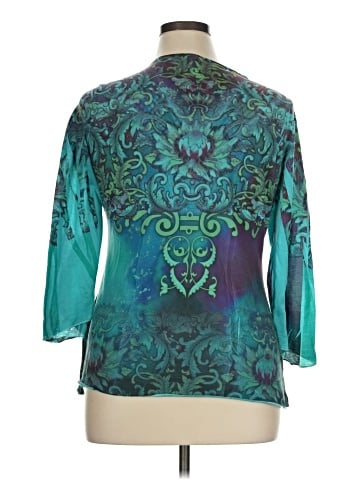 New Directions 3/4 Sleeve Blouse (view 2)