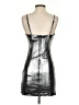 Forever 21 Metallic Silver Cocktail Dress Size S - photo 2