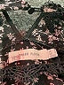 Three Floor Black Long Sleeve Blouse Size 0 - photo 7