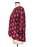 Papermoon 100% Polyester Burgundy 3/4 Sleeve Blouse Size L - photo 5