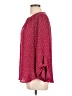 41Hawthorn 100% Polyester Burgundy Long Sleeve Blouse Size L - photo 5