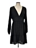 Cupshe 100% Polyester Solid Black Casual Dress Size L - photo 1