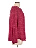 41Hawthorn 100% Polyester Burgundy Long Sleeve Blouse Size L - photo 4