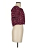 Vero Moda Burgundy Short Sleeve Top Size S - photo 4