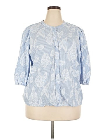 Nine West 3/4 Sleeve Blouse (view 1)