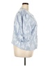 Nine West Blue 3/4 Sleeve Blouse Size 2X - photo 4