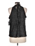 Nine West Silver Sleeveless Blouse Size M - photo 2