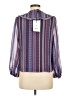 By Design Purple Long Sleeve Blouse Size M - photo 2