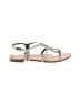 Merona Silver Sandals Size 9 1/2 - photo 1