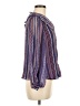 By Design Purple Long Sleeve Blouse Size M - photo 4