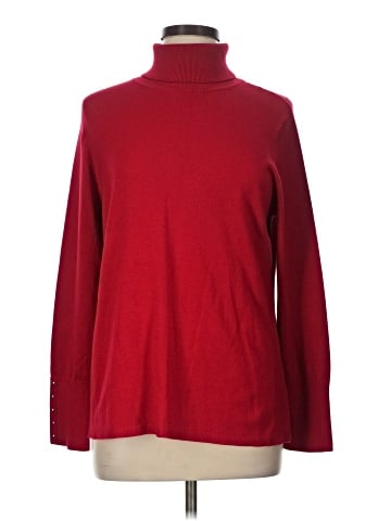 JM Collection Turtleneck Sweater (view 1)