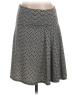 Max Studio Chevron-herringbone Gray Casual Skirt Size S - photo 1