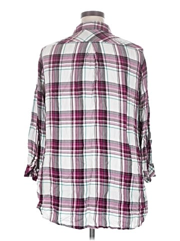 Ava & Viv Long Sleeve Button-Down Shirt (view 2)
