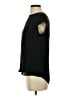 Joie 100% Silk Black Short Sleeve Top Size S - photo 5