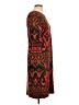 Taylor Print Brown Cocktail Dress Size 12 - photo 4